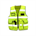 Hi vis security reflective safety vests customised vest short